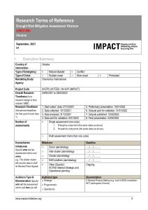 Ukraine TOR Drought Risk Mitigation Assessment Kherson October2021