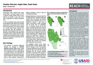 Area of Knowledge (AoK) Situation Overview, Jonglei State, Q4 2019