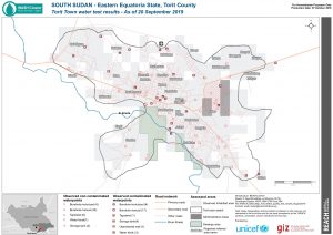 REACH SSD Map Torit Water quality test results August2019