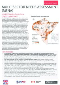 REACH_KENYA_MSNA_Situation Overview_Mandera_June_2023
