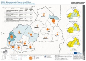 REACH Bénin Matrice5W Carte de Sécurité Alimentaire et Nutrition 16MAI2025 A3
