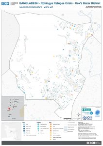 Bangladesh - Cox's Bazar - Zone ZA Infrastructure - December 2017