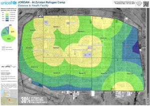 JOR_Map_Syriacrisis_AlZa'atariRefugeeCamp_DistancetoHealthCentres_22Jun2014