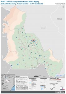REACH KEN Map Samburuwest access to education December2019 a3 potrait