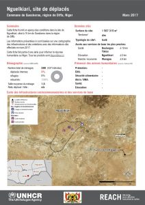 NER_HCR_Factsheet_Profil Site de Déplacés_Commune de Gueskerou_Nguelkiari_Mars 2017