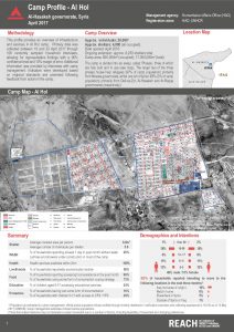 REACH_SYR_Camp profiling_Al Hol_April 2017_English
