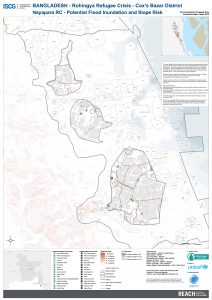 Bangladesh - Cox's Bazar - Nayapara RC Potential Inundation and Slope Risk