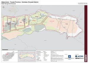 Kohistan District Water User Group Map December 2019