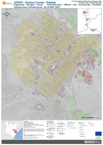 Dagahaley Refugee Camp - Administration Offices and Community Facilities Infrastructure Infrastructure - As of MAY 2022