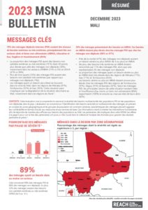 REACH Mali MSNA Bulletin 2023