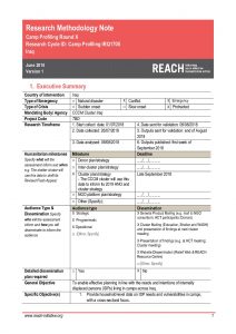 Iraq Updated Methodology Note Camp Profiling Round X July 2018