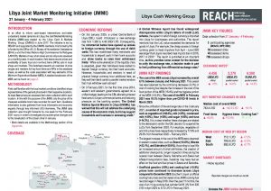 Libya Joint Market Monitoring Initiative (JMMI) Situation Overview - February 2021