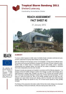 Shelter Assessment Washi - Fact Sheet 2