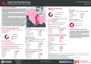SSD_Factsheet_Yambio_Road_Monitoring_October 2018