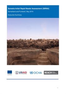SOM_Report_SIRNA Puntland and Somaliland Drought Executive Summary_May 2016