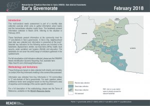 SYR_Factsheet_HSOS Subdistrict Factsheet Dar'a_February 2018