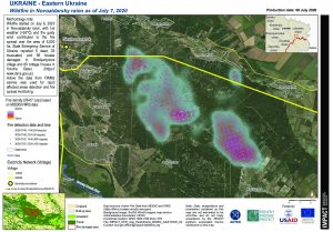 IMPACT UKR map EastUkraine Wildfire 8July2020 A4