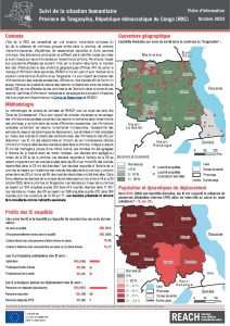 Suivi de la situation humanitaire au Tanganyika, octobre 2020