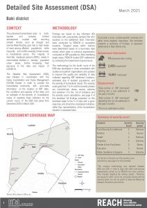 REACH SOM Factsheet DSA Baki March 2021