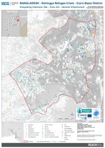 Bangladesh - Cox's Bazar - Kutupalong Extension Site - Zone GG Infrastructure - November 2017
