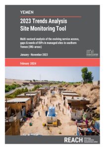 REACH Yemen - 2023 Trends Analysis Report - CCCM Site Monitoring Tool (SMT)