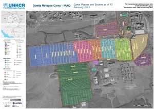 KRG - Duhok Governorate - Domiz Camp - Sectors - 20 February 2013