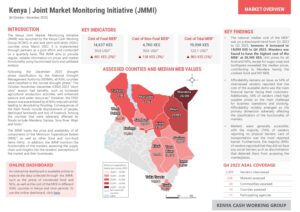 KCWG Kenya JMMI Q4 factsheet ASAL Counties, December 2023