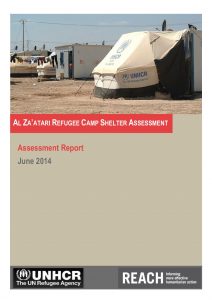 JOR_Report_SyriaCrisis_AlZa'atariRefugeeCampShelterAssessment_Jun2014