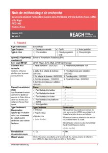REACH_BFA_HSM_Note méthodologique_Etude thématique marchés du Sahel_Janvier 2023