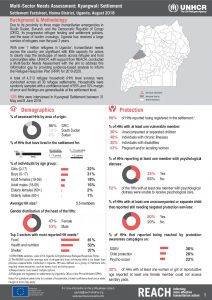 UGA_Factsheet_MSNA Kyangwali Settlement_August 2018