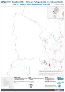 Bangladesh - Cox's Bazar - Camp 20 Handpump Proximity to Latrines - February 2018