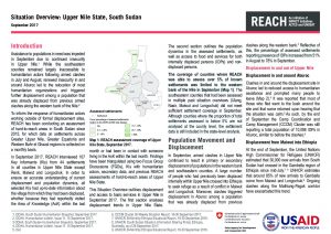 SSD_Situation Overview_Upper Nile_September 2017