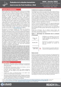 Suivi de situation humanitaire au Mali des personnes déplacées et non déplacées de la localité de Tamakoutate (commune de Anchawadji) dans la région de Gao, Focus groupe de discussion(2022-02-02)