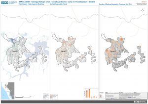 Cox's Bazar - Flood Hazard - Exposed Shelters - April 2021 - Camp 21