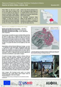HTI_Factsheet_Evaluation urbaine_Sainte Hélène_Novembre 2016