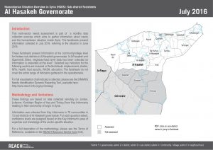 SYR_Factsheet_Sub-District Factsheets, Al Hasakeh Governorate_July 2016