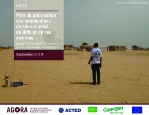 Plan de priorisation du site urbanisé de Diffa - septembre 2019