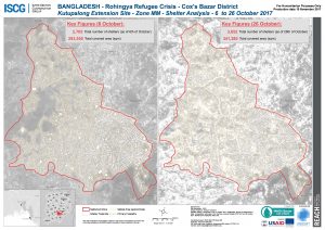 Bangladesh - Cox's Bazar - Kutupalong Extension Site - Zone MM Shelter Analysis Comparison - 6 to 26 October 2017