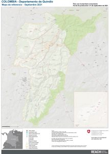 REACH Col Mapa de Referencia - Quindío, Septiembre 2021