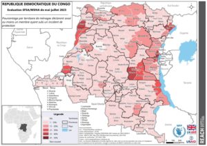 REACH RDC Cartes EFSA/MSNA - Protection : Incidents - Octobre 2023