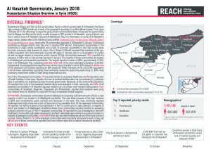 SYR_Factsheet_HSOS Governorate Factsheet_Al Hasakeh_January 2018