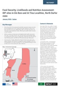 IMPACT_SDN_Factsheet_Food Security, Livelihoods and Nutrition Assessment (IDP sites in Um Baru and At Tina Localities, North Darfur state)_January 2026