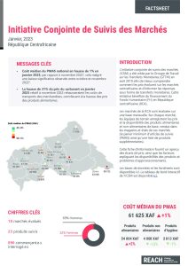 Fiche Informative Suivi des Marchés Janvier 2023