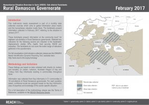 SYR_Factsheet_HSOS Sub-District Factsheets Rural Damascus_February2017
