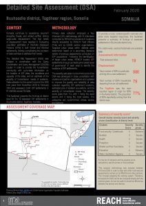 Detailed Site Assessment, Buudhoodle - February 2020