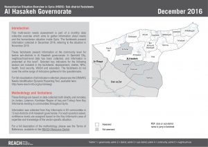SYR_Factsheet_HSOS Sub-District Factsheets Al Hasakeh Governorate_December 2016