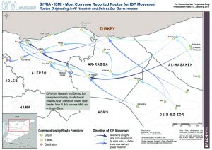 REACH_CCCM_SYR_ISMI_Most_Common_Routes_Deir_ez_Zor_Hasakeh_Origin_6Dec2016