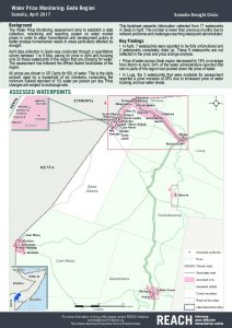 SOM_Water Price Monitoring_Gedo_April 2017