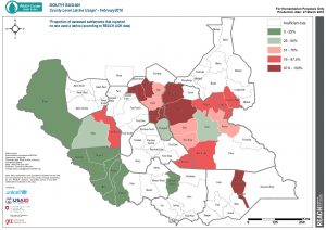 REACH_SSD_AOKFeb18_WASH Map_ No one used a latrine