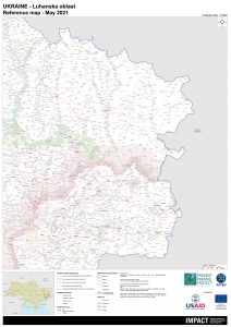 IMPACT UKR Map REF Luhanska OverviewMap 31MAY2021 A0 EN